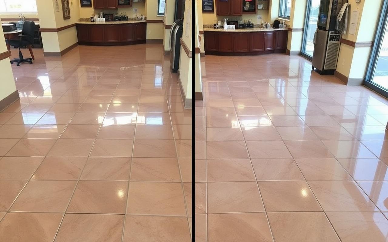 After M&S Janitorial cleaning